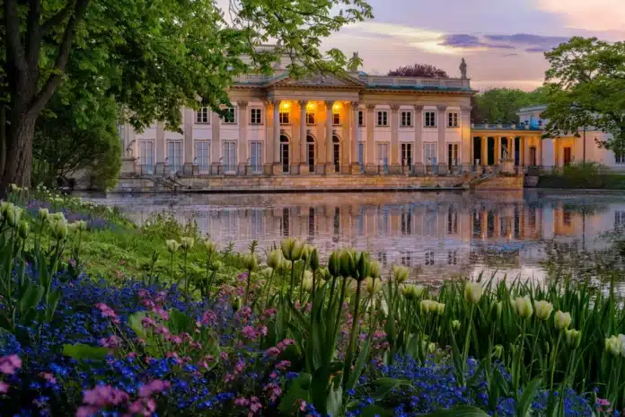 Łazienki Królewskie w Warszawie - Royal Baths Park