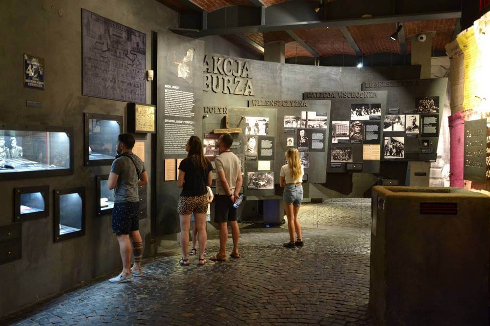 Muzeum Powstania Warszawskiego, stałe eksponaty