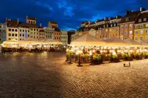 Restauracje i kawiarnie na Starym Mieście w Warszawie