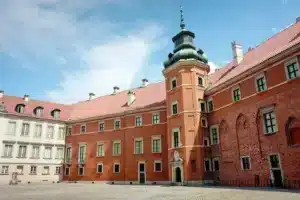 Zamek Królewski w Warszawie - dziedziniec