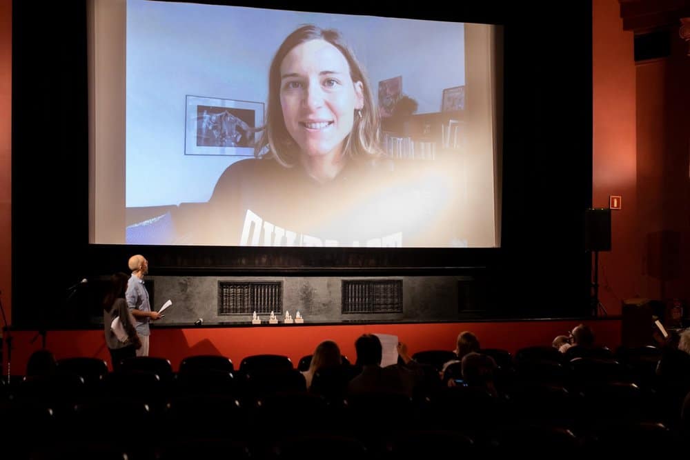 Kino Muranów w Warszawie - pokaz filmu