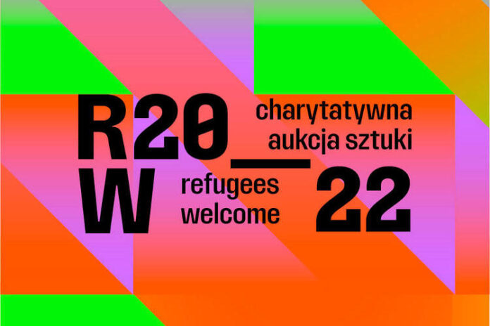 Charytatywna aukcja sztuki Refugees Welcome 2022