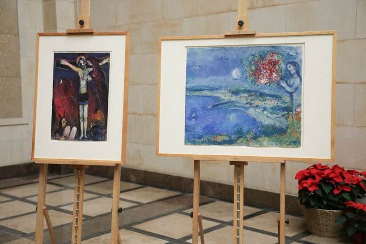 Prezentacja prac Marca Chagalla