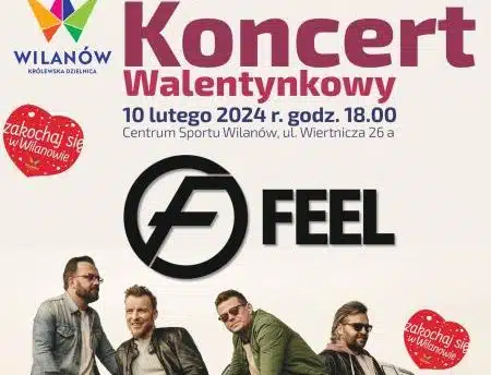 Bezpłatny koncert zespołu Feel w Centrum Sporty Wilanów