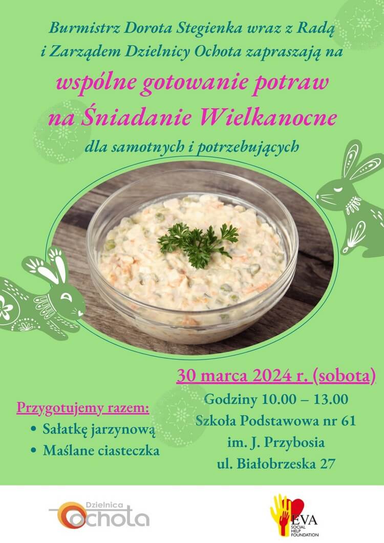 Wielkanocne gotowanie - Warszawa Ochota
