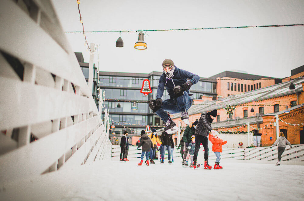 Lodowisko w Koneserze, Warszawa