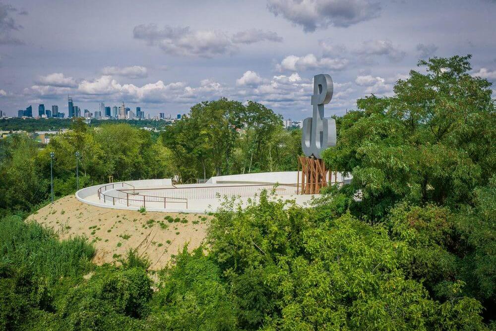 Punkty widokowe Warszawa - Kopiec Powstania Warszawskiego