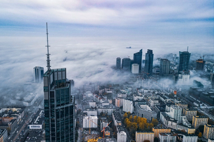 Punkty widokowe Warszawa z góry