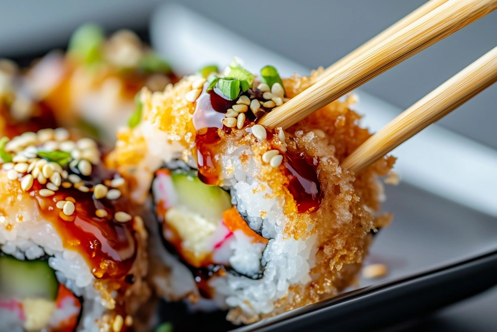 restauracja japońska warszawa - sushi tempura