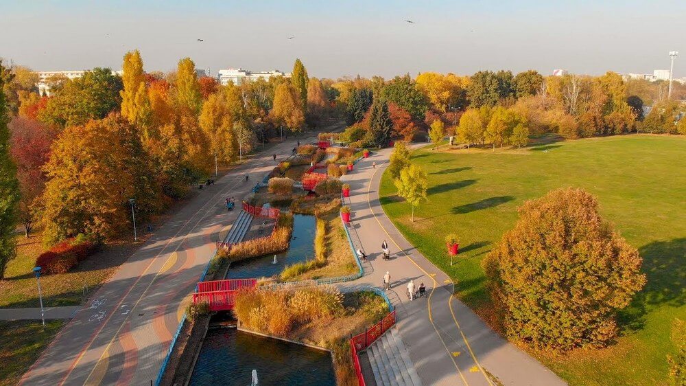 Park Szymańskiego, Warszawa - Wola