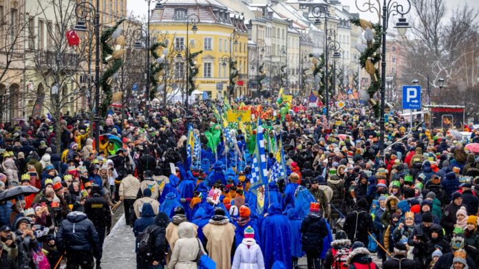 fot. Paweł Kula Orszak Trzech Króli Warszawa