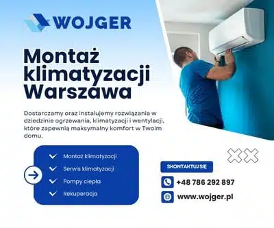 Montaż klimatyzacji Warszawa