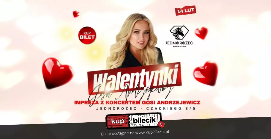 koncert walentynkowy - wydarzenia warszawa