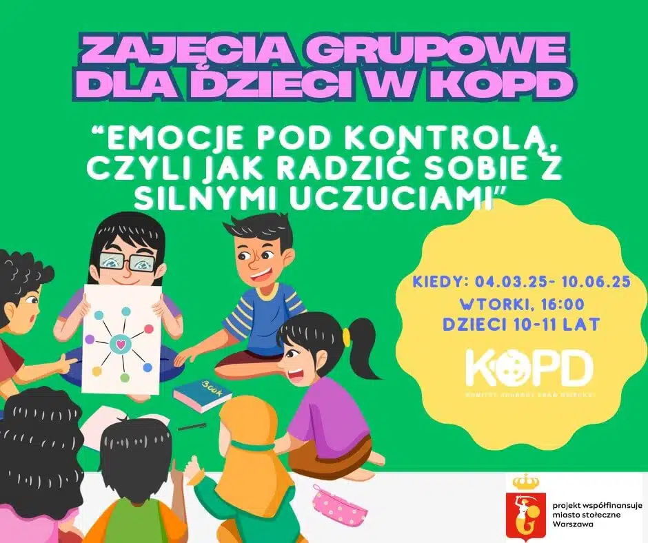 Darmowe zajęcia dla dzieci Warszawa