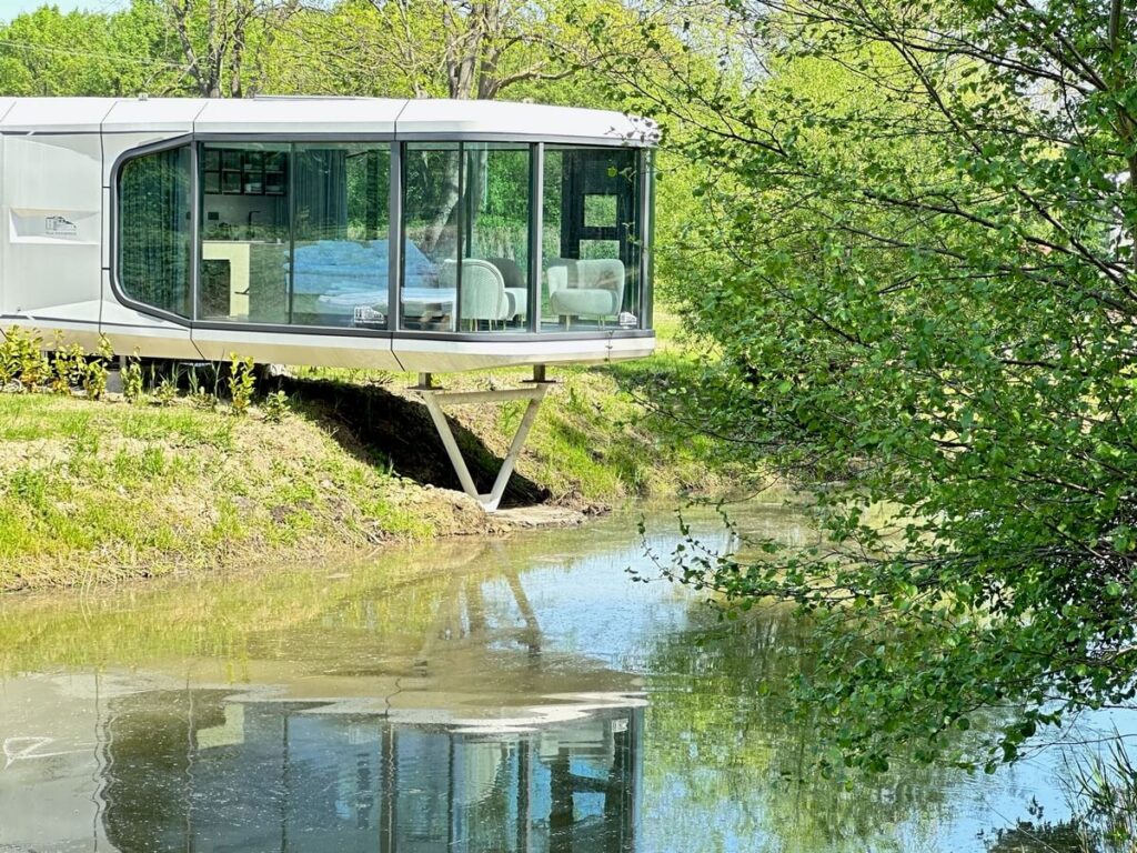 glamping pod Warszawą