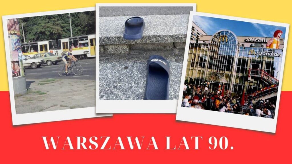 warszawa lat 90 spacer z przewodnikiem