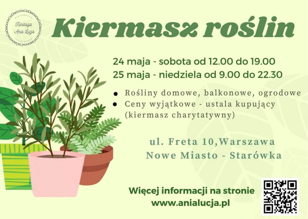 Charytatywny Kiermasz Roślin