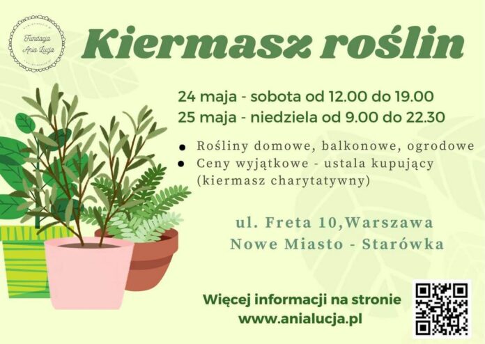 Charytatywny Kiermasz Roślin