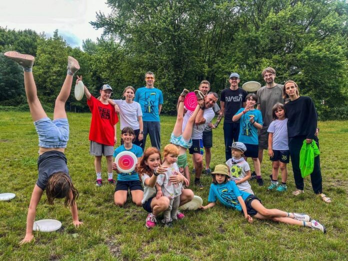 Frisbee na Bielanach