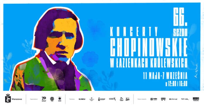 Koncerty Chopinowskie w Łazienkach Królewskich 2025