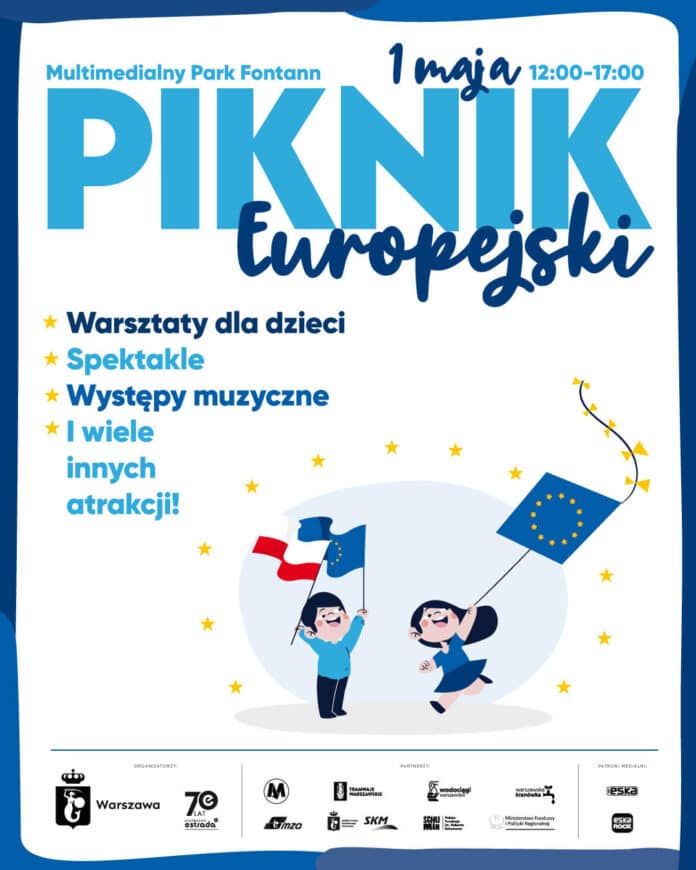 Piknik Europejski w Multimedialnym Parku Fontann