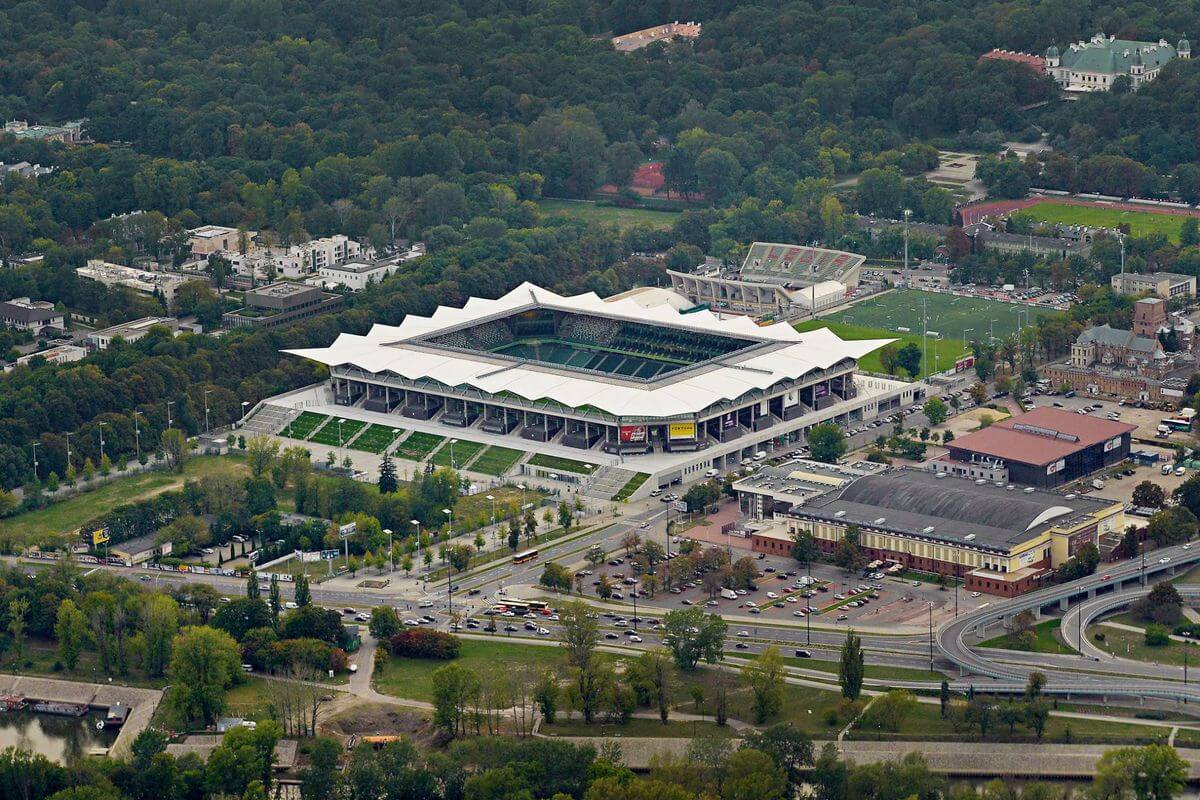 Stadion Miejski Legii Warszawa przy ul. Łazienkowskiej 3, Warszawa - Śródmieście