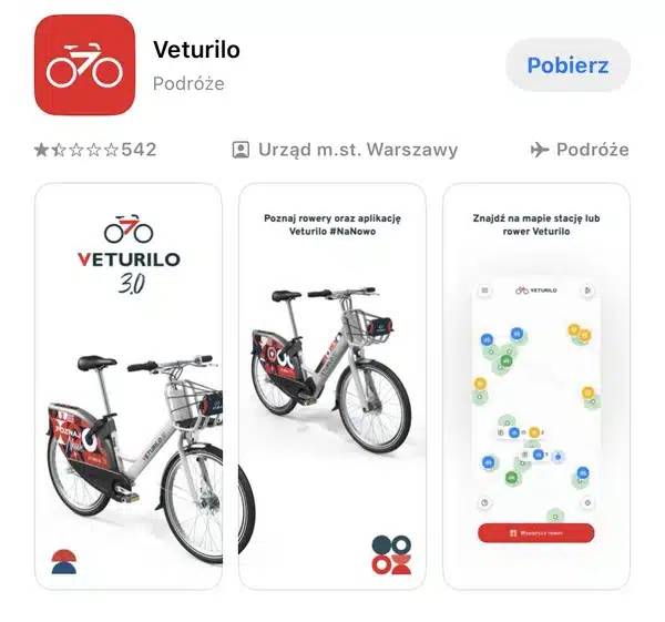 Aplikacja Veturilo