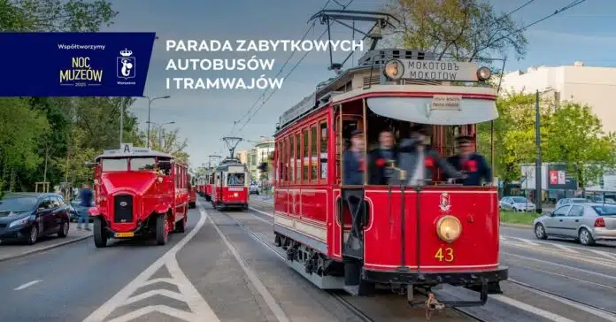 Parada Zabytkowych Autobusów i Tramwajów - wydarzenia warszawa