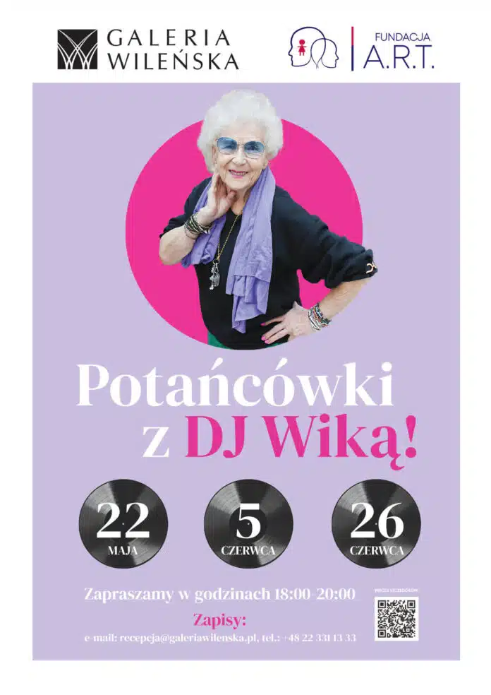 Potańcówki z DJ Wiką w Galerii Wileńskiej