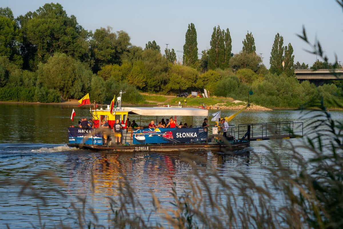 Promy przez Wisłę Warszawa - Słonka