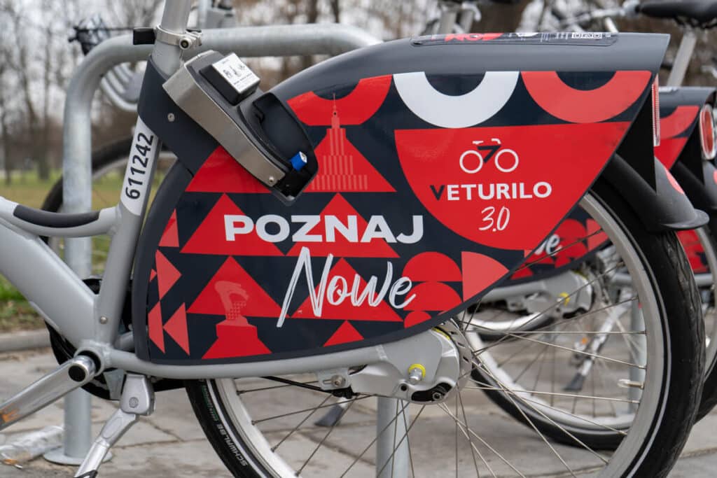 Rower miejski w Warszawie Veturilo