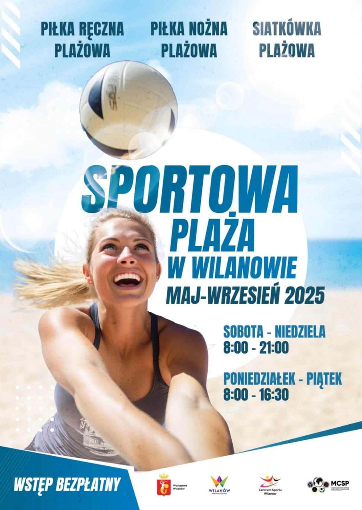 Sportowa Plaża w Wilanowie - wydarzenia Warszawa
