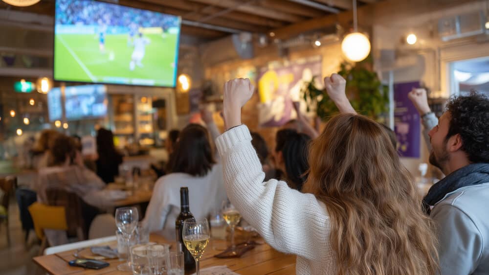 transmisja meczu w Warszawie, sports bar