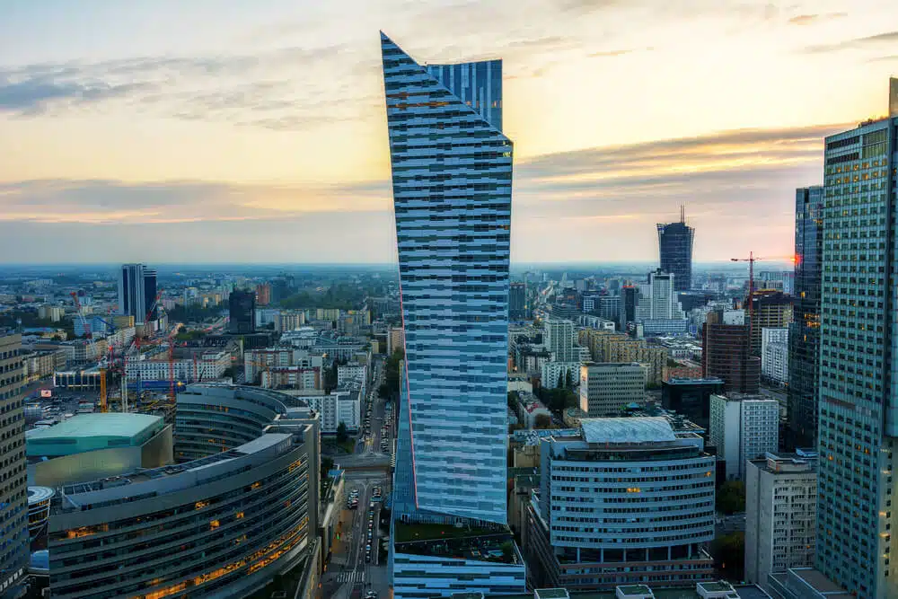 Najdroższe dzielnice Warszawy - Złota 44, Śródmieście