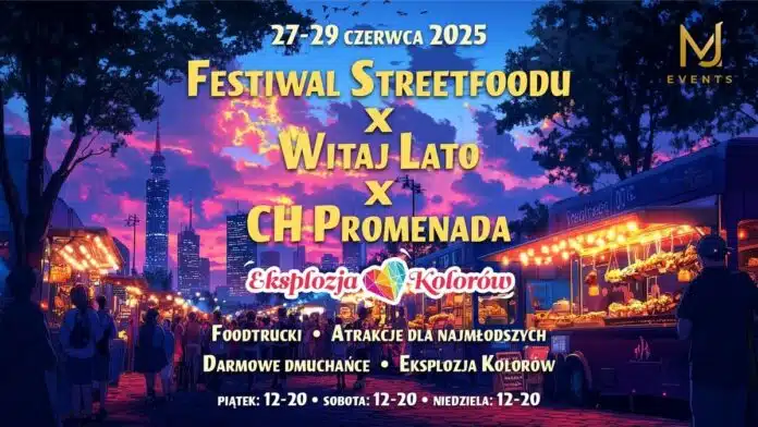 Wydarzenia Warszawa 2025 Festiwal Streetfoodu