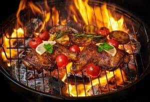 Grille i paleniska do ogrodu