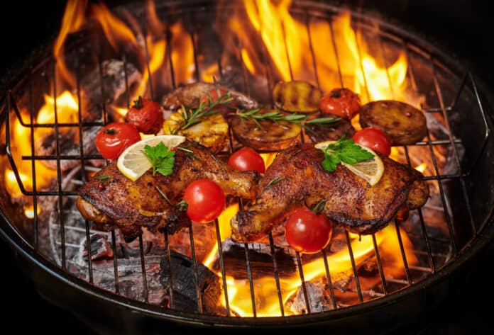 Grille i paleniska do ogrodu