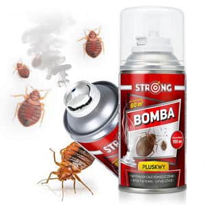 Bomba zamgławiająca na pluskwy na 80 m3 - środek na pluskwy STRONG 150 ml