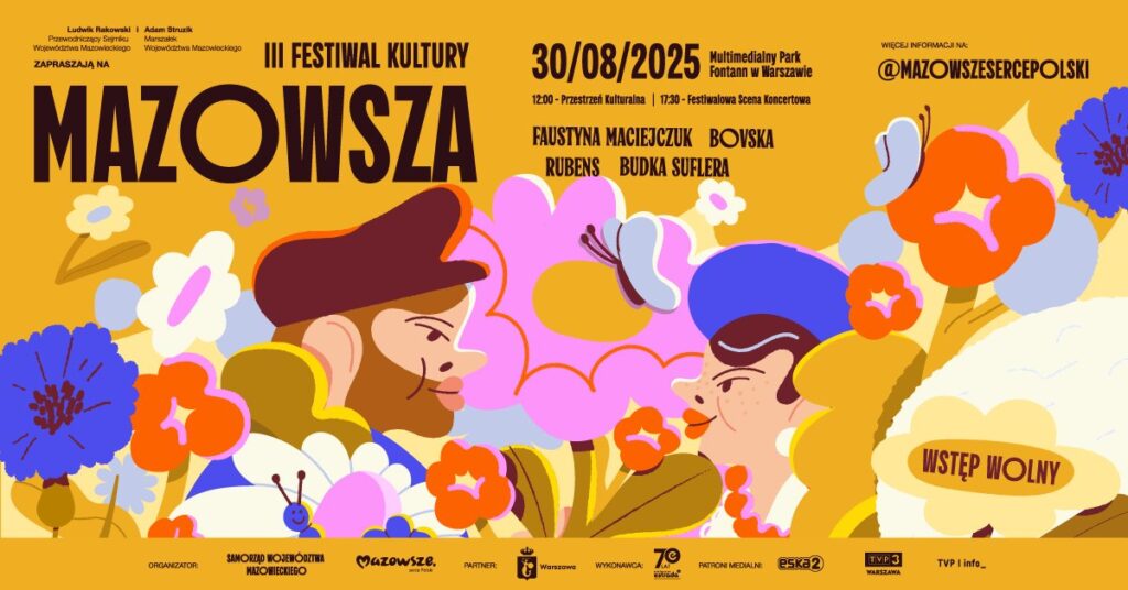 III Festiwal Kultury Mazowsza - wydarzenia Warszawa