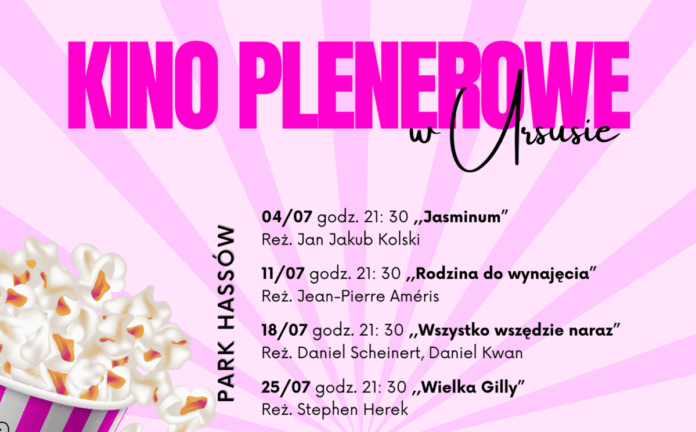 Letnie Kino Plenerowe w Ursusie 2025