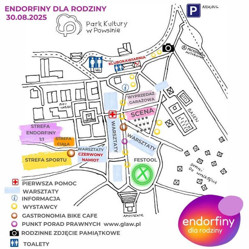 MAPA FESTIWALOWYCH STREF 2025