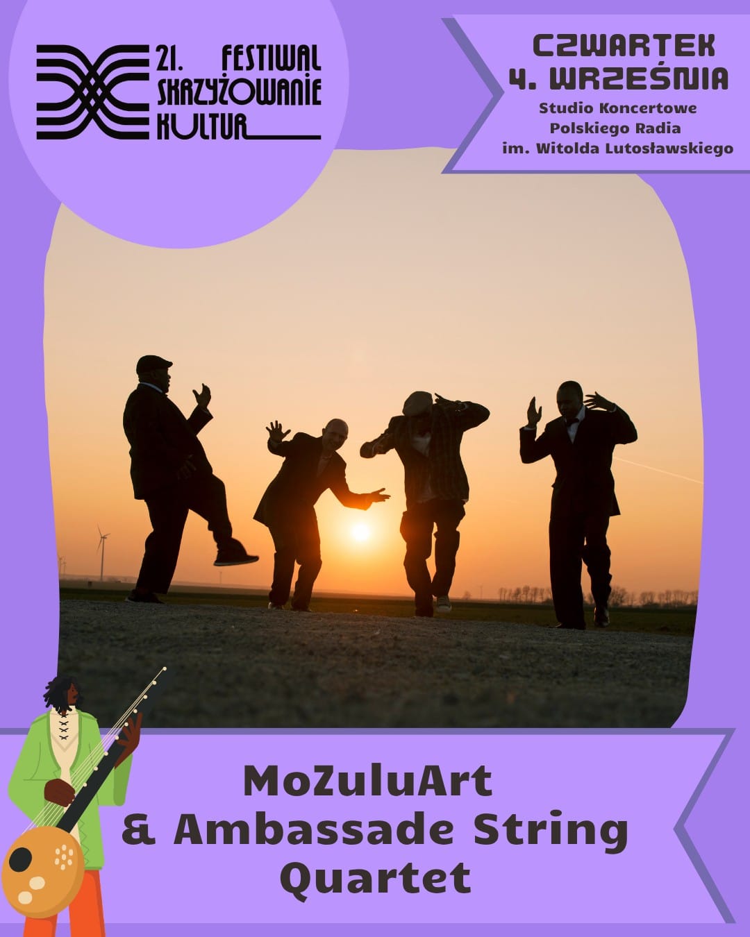 MoZuluArt & Ambassade String Quartet - wydarzenia Warszawa