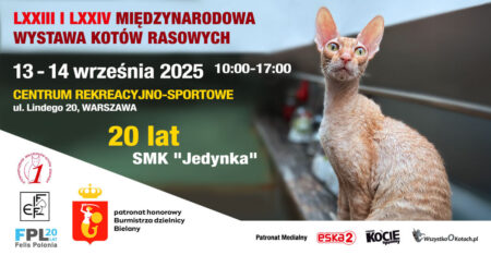 73 i 74 Międzynarodowa Wystawa Kotów Rasowych w Warszawie
