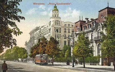 Aleje Ujazdowskie od A do Z - spacer z przewodnikiem