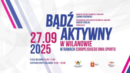 Bądź aktywny w Wilanowie - Europejski Dzień Sportu - wydarzenia Warszawa