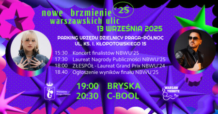 Festiwal Nowe Brzmienie Warszawskich Ulic'25