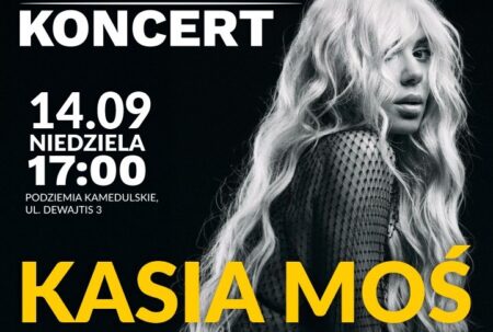 Kasia Moś. Piosenka Autorska w Podziemiach Kamedulskich