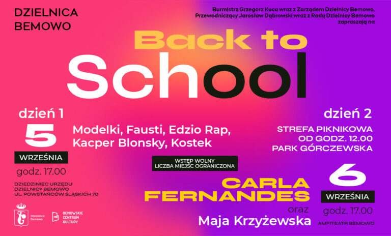 Koncert Back to school na Bemowie