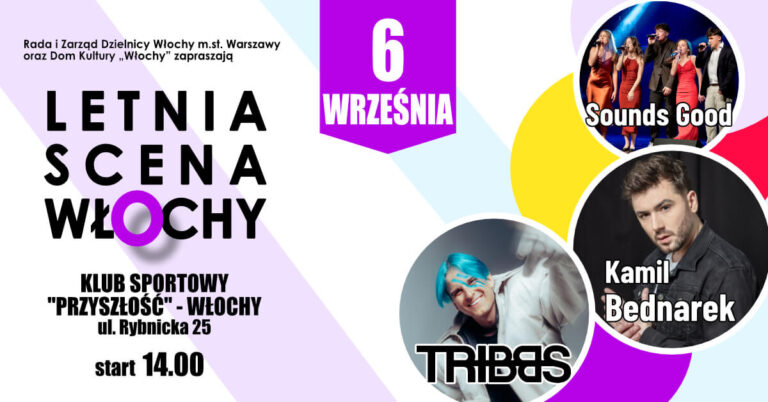 Letnia Scena Włochy 2025 – darmowy koncert Warszawa