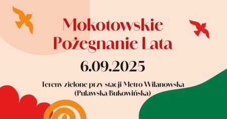 Mokotowskie Pożegnanie Lata 2025 - wydarzenia Warszawa